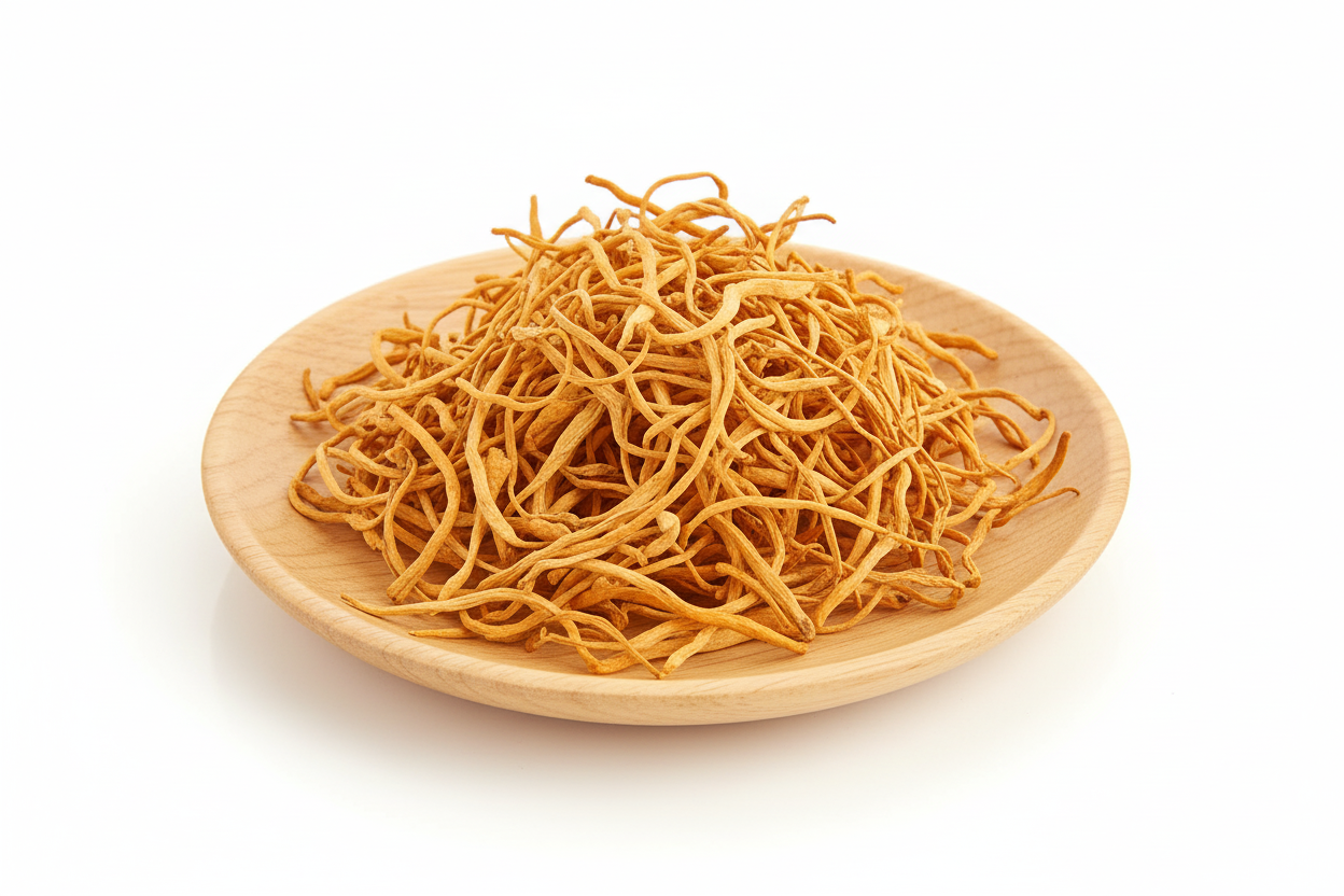 CORDYCEPS (Ganzer Pilz) - Tibetischer Vitalpilz aus veganer Zucht