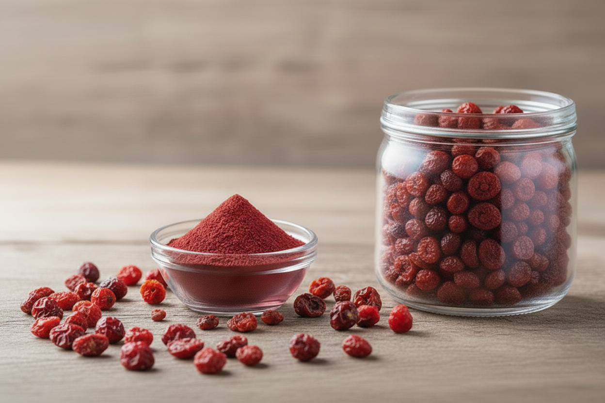 WU-WEI-ZI - Schisandra Beeren-Pulver aus Wildsammlung (100g)