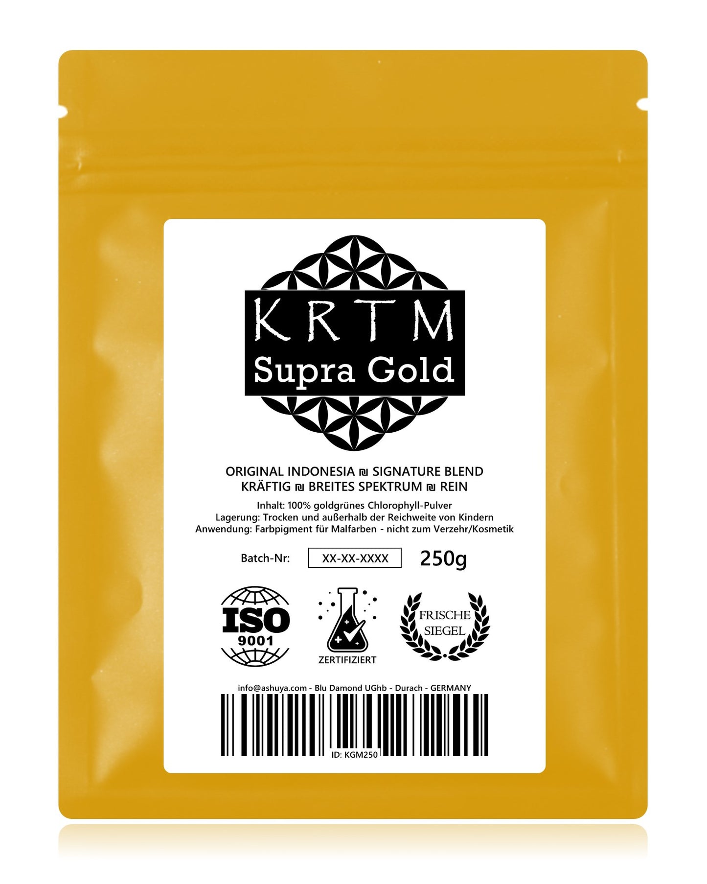 KRTM - Supra Gold Pulver | Das Original aus Indonesien (250g)